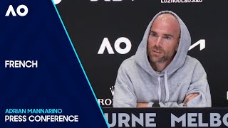 Adrian Mannarino Press Conference en Français| Australian Open 2024 Third Round