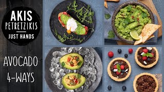 4 Recipes with Avocado | Akis Petretzikis