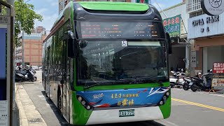 搭乘 雲林客運 BYD K9DA 201路 EAA-725 斗六車站-雲科大區間