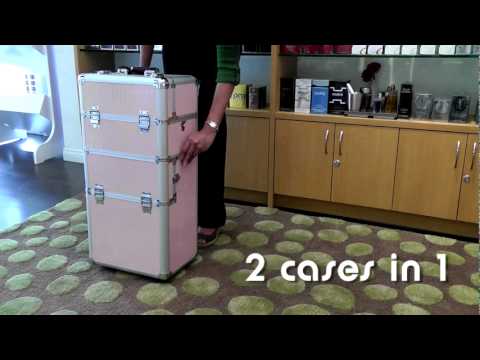 Beauty Encounter presents: SEYA - Pink Gator Rolling Makeup Case Beauty Encounter presents: SEYA - Pink Gator Rolling Makeup Case