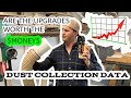 Dust Collection Data - Harbor Freight Dust Collector Upgrades