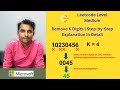 LeetCode Remove K Digits Explained
