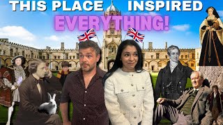 Americans see one of the most amazing places in the world Oxford Christ Church College.