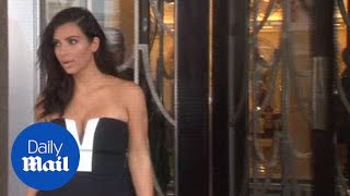 Kim Kardashian wows the morning after the GQ awards - Daily Mail