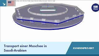 [EN] CP 000993 | Transport einer Moschee in Saudi-Arabien