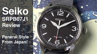 Seiko SRPB07J1 Review | Panerai Style From Japan!