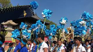 灘のけんか祭り 2018 中村 いざ御旅山へ(本宮/宮出し)