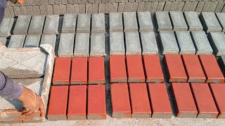 Red Tuff Tile Making Process