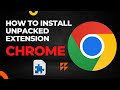 How to install unpacked extensions in chrome