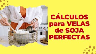 CÓMO CALCULAR CERA y FRAGANCIA SIN ERRORES #velasaromaticas #VelasAromáticas #diyvelas #manualidades