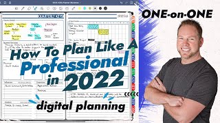 How to Set Goals and Plan like a Professional in 2022! | Start using the Business Digital Planner