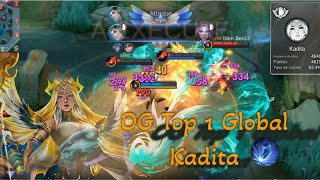 Kadita Old Top 1 Global Roam SoloQ #mobilelegends #mlbb #kadita