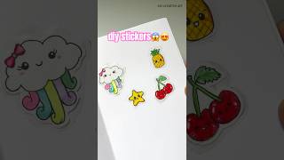 homemade stickers.how to make stickers . how to make homemade stickers #viral#shorts#sticker #diy