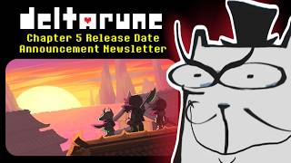 Deltarune Chapter 5 Announcement Newsletter - ADHD Edition