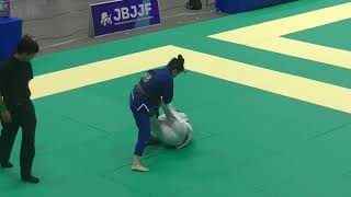 2019.09.14 IBJJFアジア柔術選手権2019 杉内アブソ１回戦