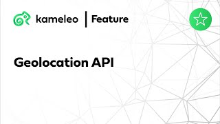 Geolocation API | Kameleo