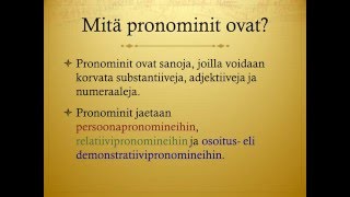 Pronominit