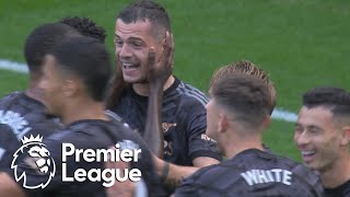 Granit Xhaka gives Arsenal breakthrough v. Southampton | Premier League | NBC Sports