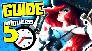 Rank #1 Miss Fortune Guide in less than 5 minutes | League of Legends