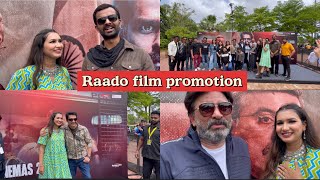 Raado film promotion || Yash soni - hiten kumar - Hitu Kanodiya ||