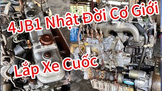 ISUZU 4JB1 Đời xe cuốc | Máy nhập Nhật , nguyên zin chưa đụng chạm | Made in Japan