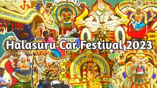 Halasuru Oora Habba 2023 | Bangalore Biggest Festival | Ulsoor Car Festival | Tamate | TrollCrew