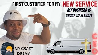 New service added to my business, CEO elevating me, MY CRAZY DREAM | Cargo van business