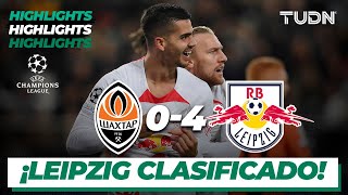 Highlights | Shakhtar 0-4 RB Leipzig | UEFA Champions League 22/23-J6 | TUDN