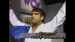 Ricky Steamboat vs Bobby Eaton   Saturday Night Dec 14th, 1991