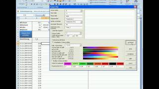 Howto Carpet-Plot Version 1.1 Excel Gnuplot