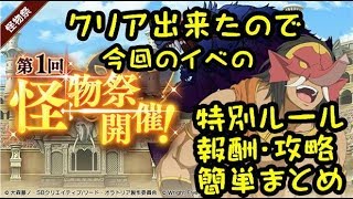 【怪物祭】ダンメモ新イベ報酬・攻略など簡単まとめ【モンスターフィリア】