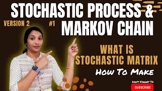 COSM R22\u0026R18 Stochastic process \u0026 Markov Chain in telugu | Stochastic Matrix  Most important R22COSM