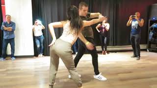 Renaud \u0026 Mag (Bachata Demo) at the Bachata Invasion Social on March 10 2018