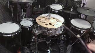 Paiste/Meinl hi-hat combo - PSTX Swiss hat top 10\