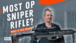 The foldable British Barrett: Steel Core Cyclone HSR with firearms expert Jonath