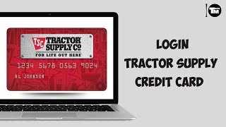 Sign in Tractor Supply Credit Card: Activate Tractor Supply Credit Card