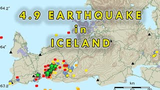 4.9 Magnitude Earthquake at Fagradalsfjall. Earthquake Swarm Continues at the Volcano