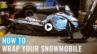 How to Wrap a Sled - Snowmobile Wrap Finished Product