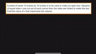 M 4-12: Optimization - Example 4