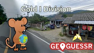 Geoguessr Ranked Multiplayer - Gold I Division - No Move