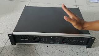 Unboxing dan Tes power amplifier megavox MA 2002N