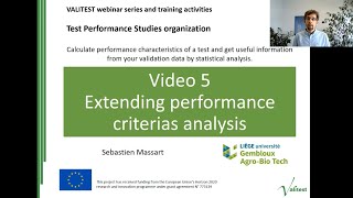 [VALITEST] The analysis of TPS results - video5 - Extending analysis to other performance criteria