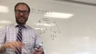Pythagorean Theorem Applications in 3D Solids