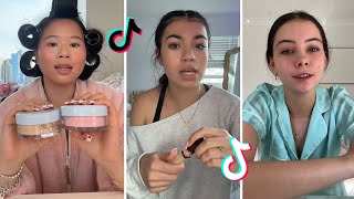 Makeup Tutorial Tiktok Compilation - GRWM  ( Get Ready With Me ) ❤️(Skincare, Makeup, Outfits) 1211🥰