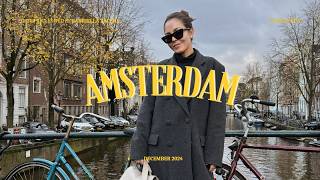 *VLOGMAS* December in Amsterdam: eating out, exploring museums, walking around 👯