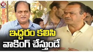 MP Komatireddy Venkat Reddy About Chalapathi Rao |  Chalapathi Rao Passes Away | V6 News