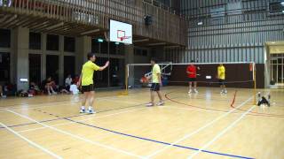 20120212孚瑪FUMA Badminton MD陳光+小高VS錦桻+凱祥2