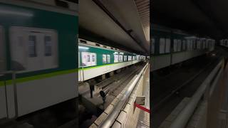 京阪淀屋橋駅[区間急行萱島行き]京阪7200系[7201]発車． #周鉄特急 #鉄道 #電車 #train