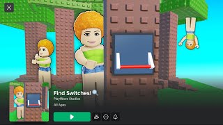 Find Switches! 🔍 (playWave Studios) Roblox game complete play through guide