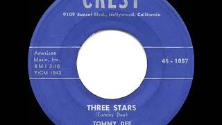 1959 HITS ARCHIVE: Three Stars - Tommy Dee